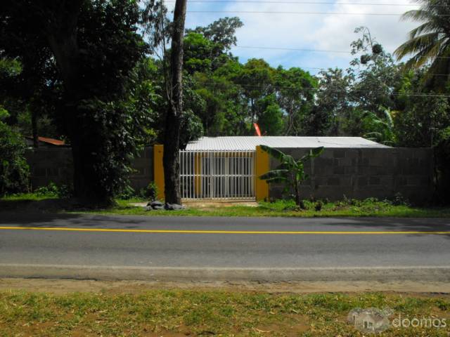 VENDO CASA SOBRE CARRETERA MASATEPE - SAN MARCOS - 1